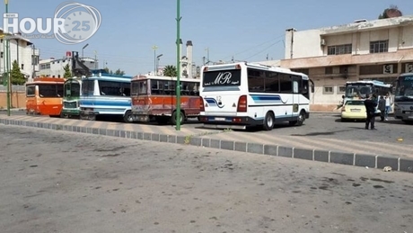 الاستمرار بإيقاف وسائط النقل الجماعي بين المدن والريف...