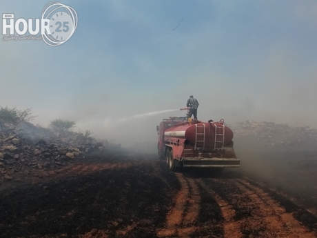 وضع / 16 / سيارة إطفاء بحالة جهوزية في السويداء وشهبا...