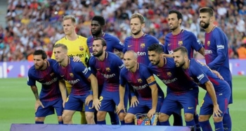 برشلونة بطلاً للدوري الإسباني للمرة الـ25 في تاريخه