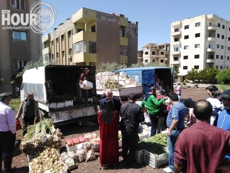 خمسة أسواق شعبية في مدينة السويداء 