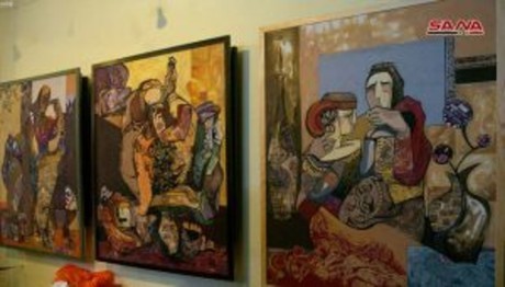 21 لوحة في المعرض الفني الأول للفنانة أميرة أبو فياض